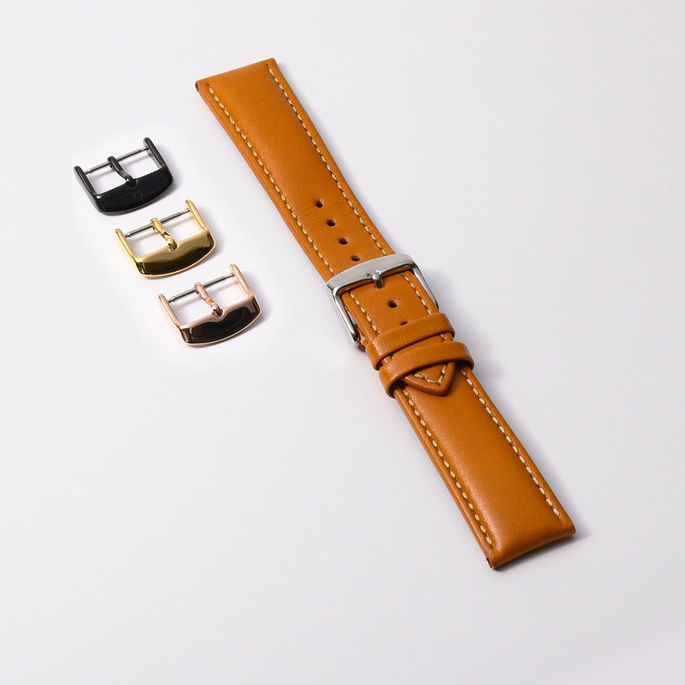 栃木レザー キャメル 【20mm】 誕生日プレゼントの為にプレミアムギフトウォッチ