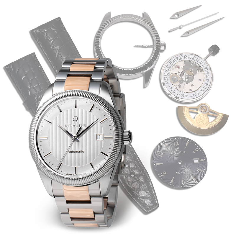 クラシックオートマチック40　プレミアムスイスムーブメント