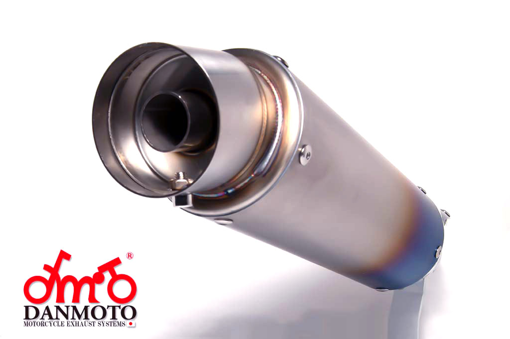 danmoto slip on muffler