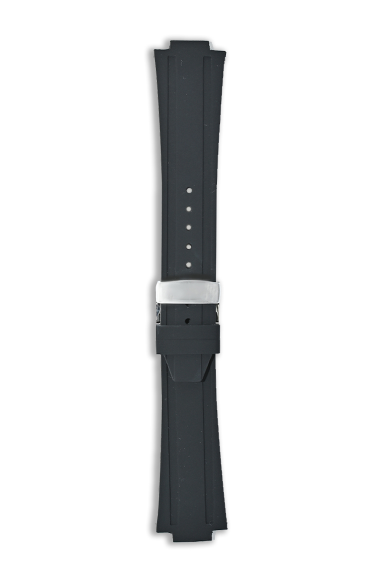24R02 ラバーベルト ブラック – ルノータス：プレゼントにおすすめなオーダーブランド腕時計